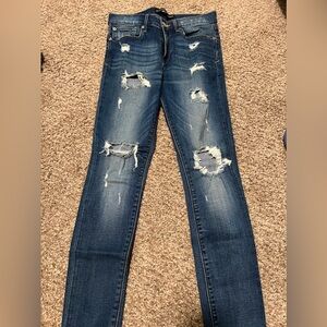 Express Distressed Jeans